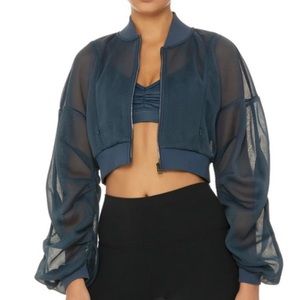 Alo Yoga Field Crop Jacket, size M